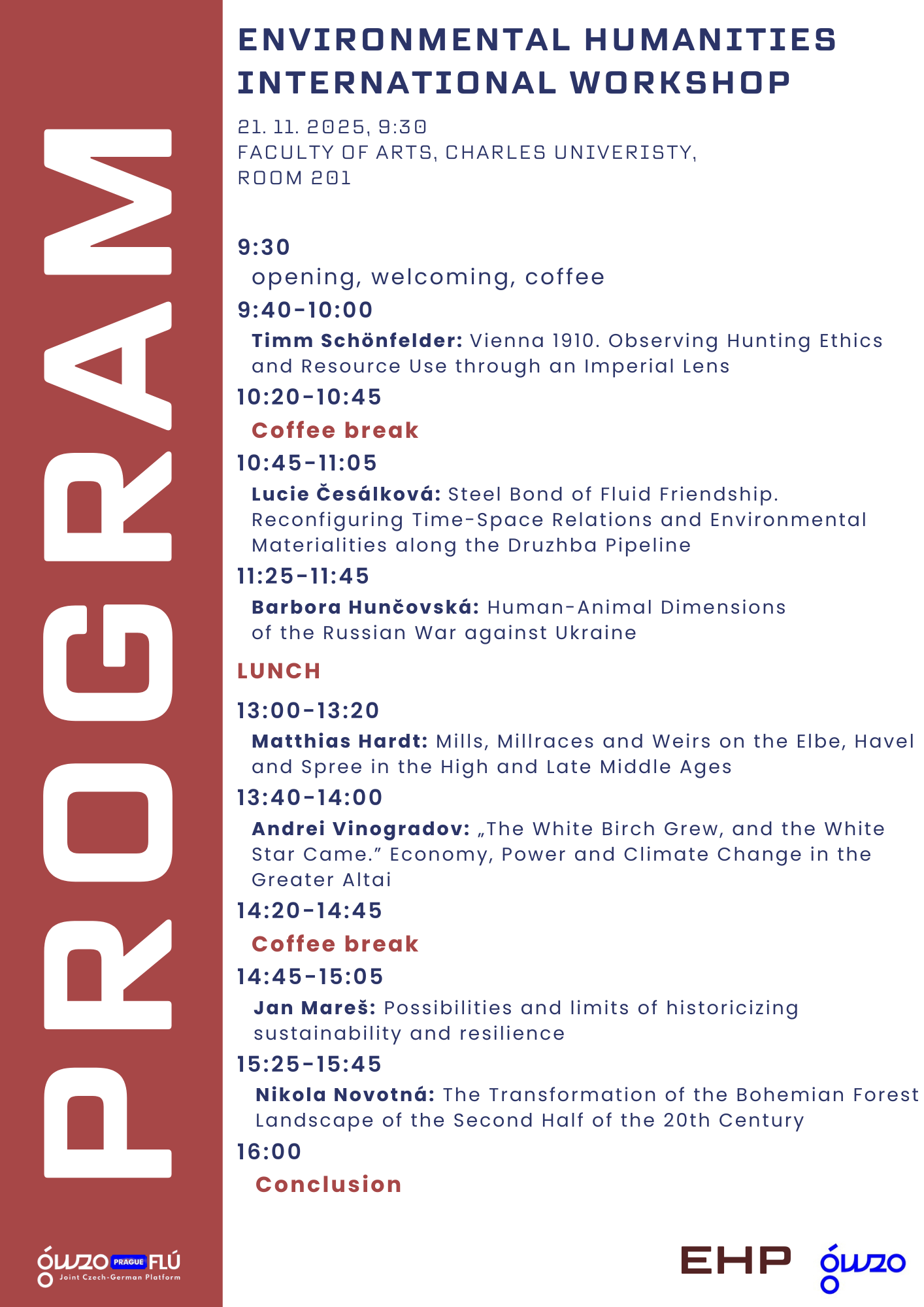 Program EHP a GWZO 2